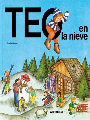 cover image of Teo en la nieve